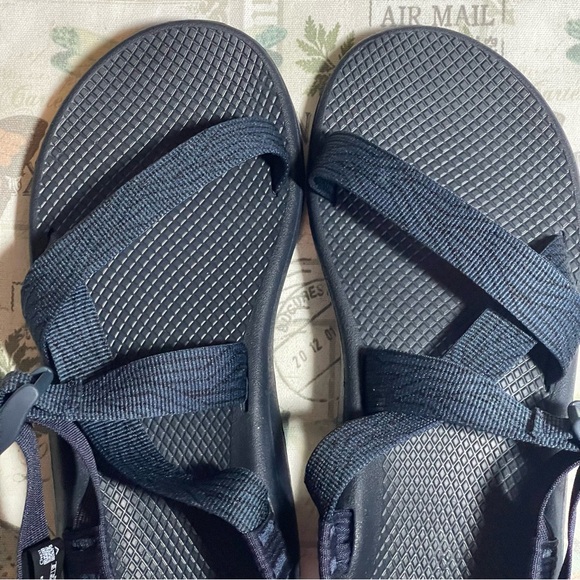 Chaco Zcloud Sandal Serpent Navy Men’s Size 10 - Picture 1 of 9